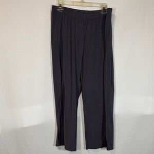 Dark Gray flowy Relaxed Fit yoga Pants